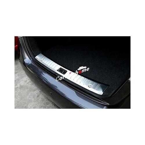 Inner Rear Bumper Protector Sill Plate Cover For Nissan Sentra Sylphy 2012-2016