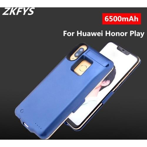 6500mAh High Quality Ultra Thin Fast Charger Battery Case For Huawei Honor Play Power Bank Back Clamp Battery Charging Cover