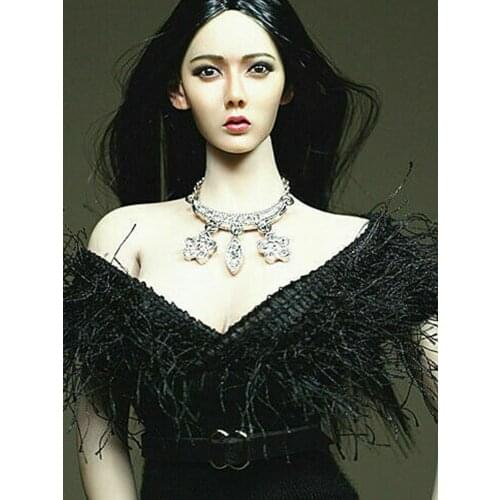 1/6 Scale Female Gorgeous Vintage Necklace & Bracelet Models Evening Dress Accessories For 12 Inches Action Figures Dolls