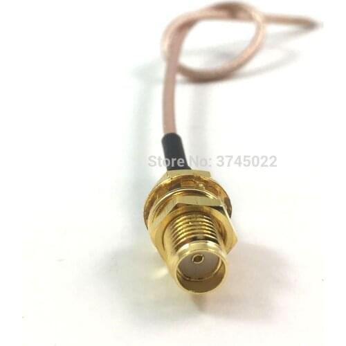 1pcs Sma Cable Female Jack Connector RG178 Extension Cord With Open End For 3G Network Card 15cm
