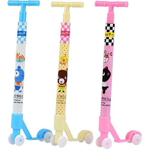 10PC Scooter-shaped Cartoon Ballpoint Pen Student Gifts Creative Pen Cute Pen Korea Stationery Items Office Supplies School Item