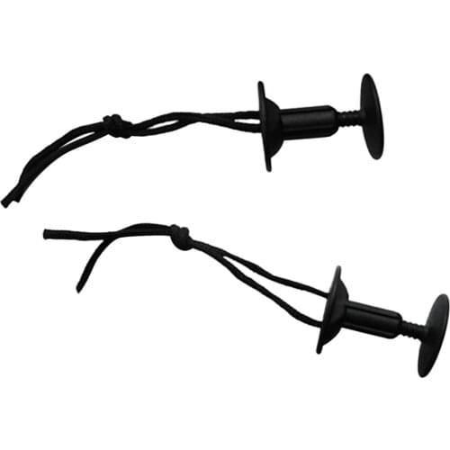 2Pcs Durable Strong Surfboard Leash Plug with Loop Cord - 50mm