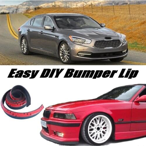 Bumper Lip Deflector Lips For KIA GT K9 K900 / Quoris Front Spoiler Skirt For Car Tuning View / Body Kit / Strip