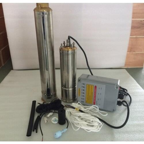 Free shipping 72v best selling environmental solar DC 1000w water pump for pumping system 4SPC6.0/72-D72/1000