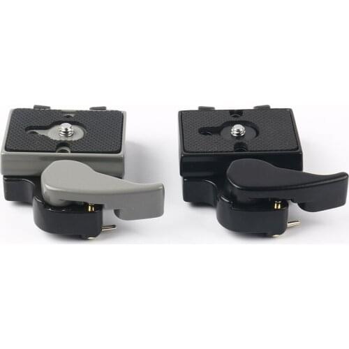 Camera Quick Release Plate with Special Adapter for 3/8" Nut, Rapid Connect Adapter with Quick Release Plate