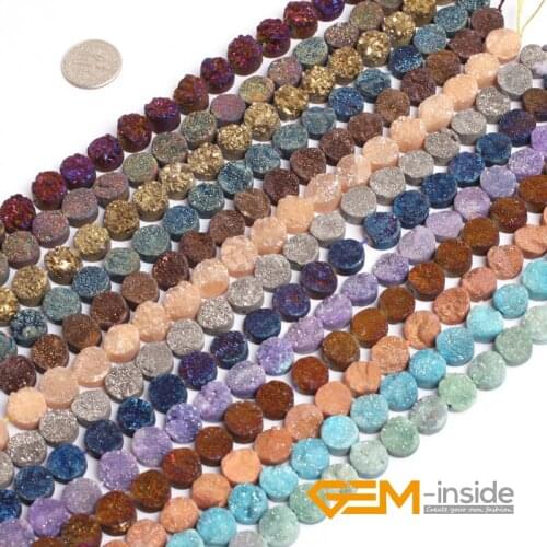 GEM-inside Metal Beads