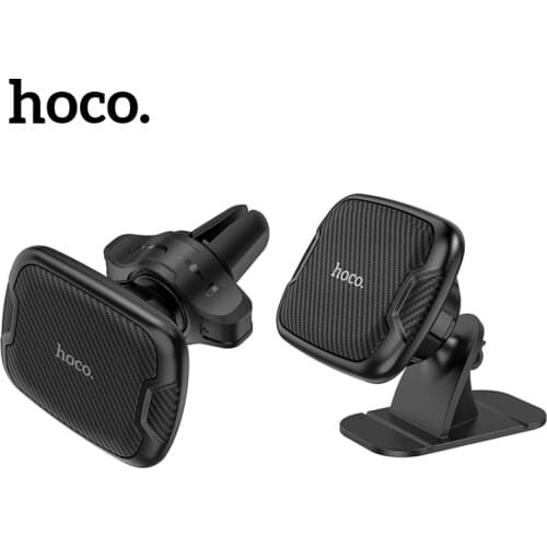 Hoco Magnetic Car Phone Holder For iPhone 11 12 Pro Max Universal Air Outlet Navigation Bracket Magnet Stand For Samsung A51 A71