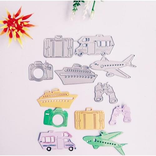 Aircraft, ship and automobile metal cutting die business card printing decorative embossing DIY die