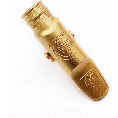 Metal Tenor Soprano Alto Saxophone Mouthpieces Professional Sax Mouthpiece Accessories Gold Plating