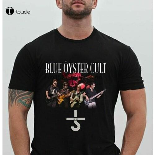 MenS Clothing MenS Blue Oyster Cult Graveyard T-Shirt Black Clothing