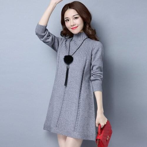 Autumn/winter womens clothing sweaters european sweaters with fleece or without fleece 4xl womens sweaters