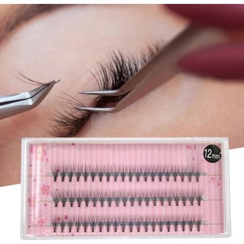 Professional 60 Clusters Individual Eye Lashes Eye Lashes Grafting Fake False Eyelashes Eyelash Extension Natural Makeup