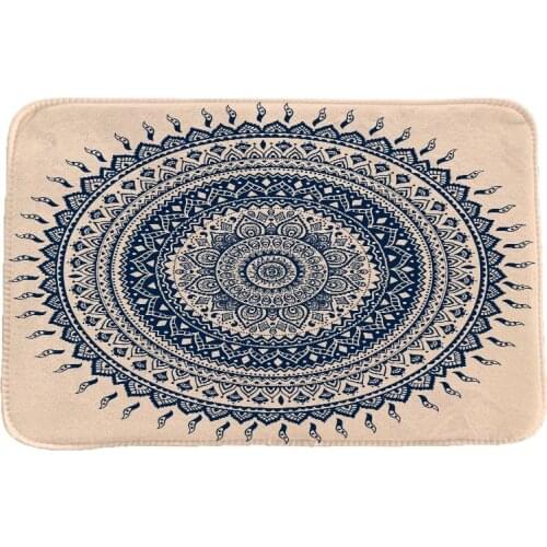 Ethnic Style National Customs Rug Hallway Carpets and Rugs for Bedroom Living Room Carpet Kitchen Bathroom Anti-Slip Floor Mats