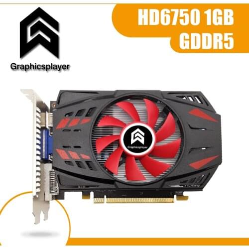 Graphics HD6750 1GB / 1024MB 128BIT GDDR5 Video Card for AMD ATI HD6700 Series