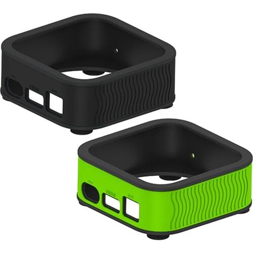 Protective Case For Apple TV 4K 20216th Gen Anti-Slip Shock Proof Silicone Sleeve Set-top Box TV Box Waterproof Cover Elegantly