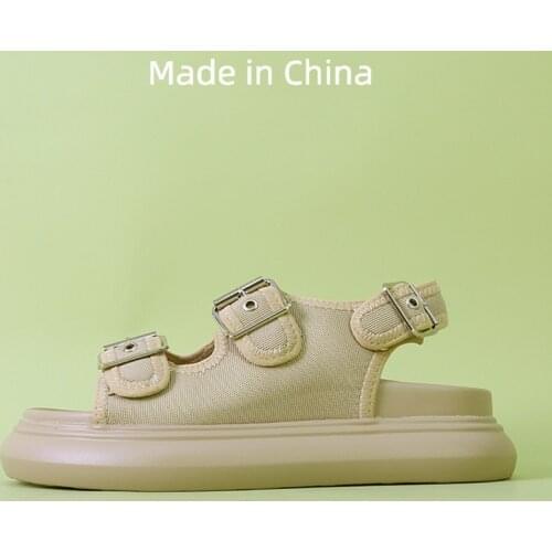 2021 Fashion Summer New Comfort Platform Sandals Women Summer Casual Wedges Heels Shoes Woman Thick Bottom Sport Sandalias Mujer