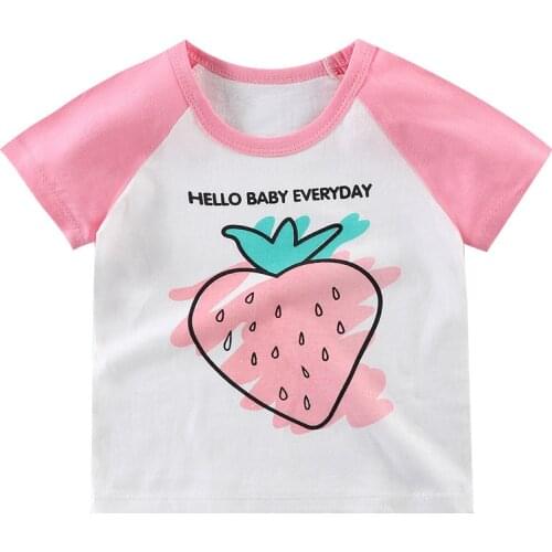 ZWY935 Fashion 2021 New Summer Funny Letter T Shirt Boys Kids Tops Boys Clothes Cotton O-neck Short Sleeve Baby Tee Casual Wear