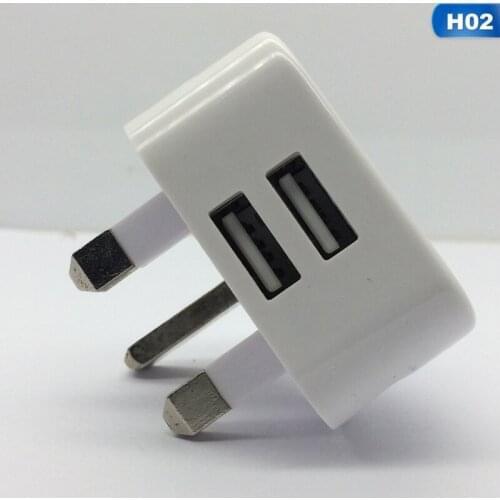 1PC UK Mains Wall 3 Pin Plug Adaptor Charger Power With USB Ports for Phones Tablets for Samsung for iPhone