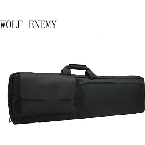 100CM Long Heavy Duty Tactical Gun Slip Bevel Carry Bag Rifle Case Shoulder Backpack Pouch Outdoor Tactical Hunting Gun Bag