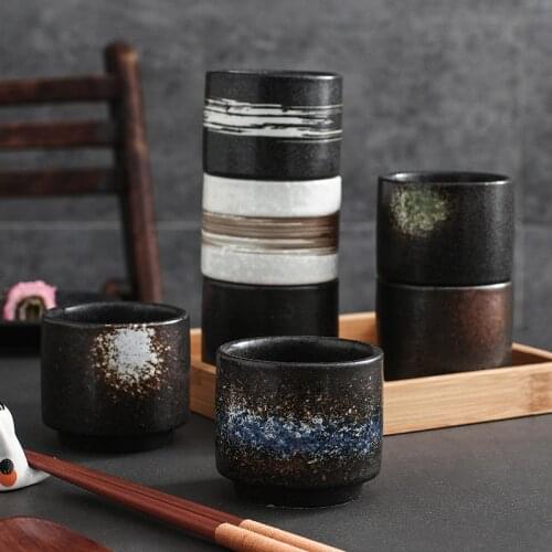 200ml New Coffee Cups Ceramics Mugs Beer Tea Mug Whiskey Glass Drinkware Cup Ceramic Latte Specialized Coffee