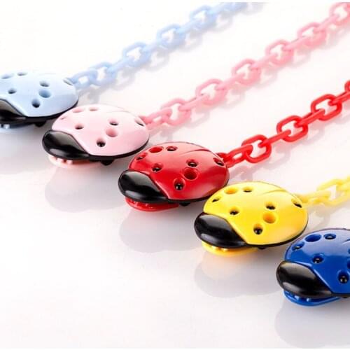 2020 hot Baby pacifier Clips Pacifier chain cartoon mouth clips secure for baby Chew Toy Dummy Clips