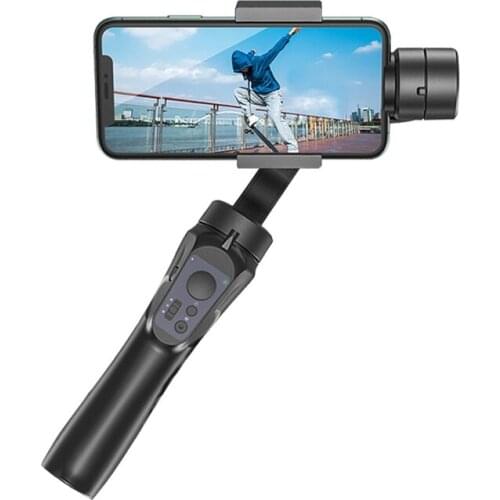 OUTMIX 2021 H4 3 Axis Gimbal Stabilizer for Phone Camera Video Record Handheld Selfie Stick Tripod Smartphone Gopro Live Vlog