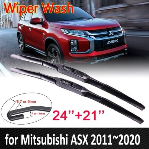 Car Wiper Blade for Mitsubishi ASX 2011~2020 RVR Front Windscreen Wipers Car Accessories 2012 2013 2014 2015 2016 2017 2018 2019