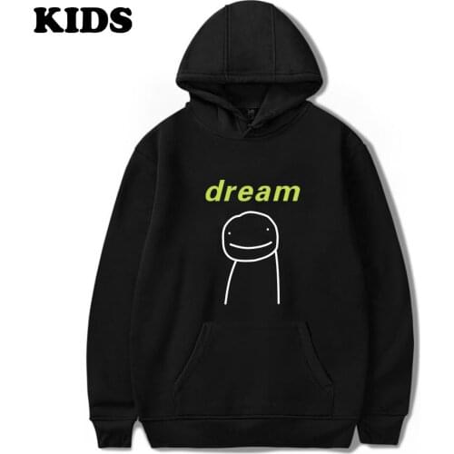 DreamWasTaken Hoodies Boys Girls Long Sleeve Sweatshirts Kids Hoodie Streetwear Dream Harajuku Streetwear