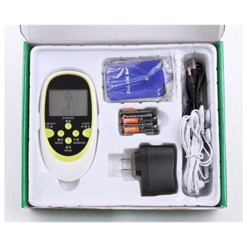 Dual output mini electronic slimming body physiotherapy tens therapy massager machine 8pcs electrode pads electrostimulator