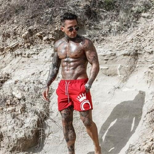European And American New Trend Basketball Outdoor Sports Shorts Mens Running Quick-Drying Casual Beach Pants