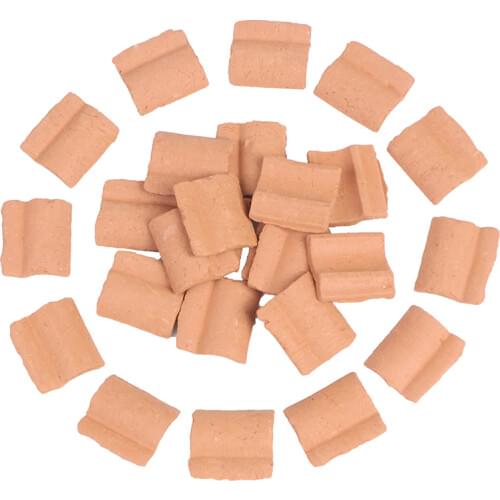 Miniature Silica Gel Mould for Roof Tile Turning Mould Scenario Sand Table Diy Material House Roof mold Building Scene model