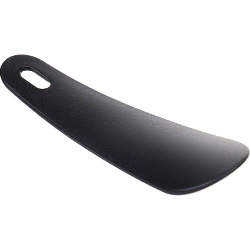 Footful 4.3inch Plastic Shoehorn Shoe Horn Lifter Flexible Sturdy Slip Black