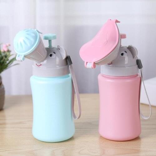 Portable Convenient Travel Cute Baby Urinal Kids Potty Girl Boy Car Potty Toilet Vehicular Urinal Traveling Urination Child Pot