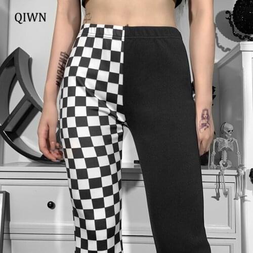 QIWN Women's Flared Trousers