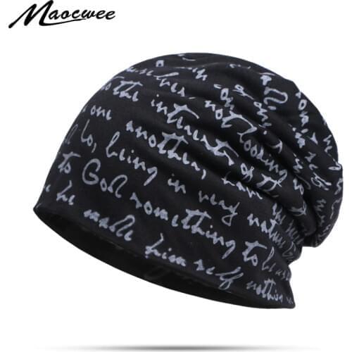 Spring and autumn thin mens outdoor sports windproof hat casual fashion Hedging cap youth English letters bean bean hat