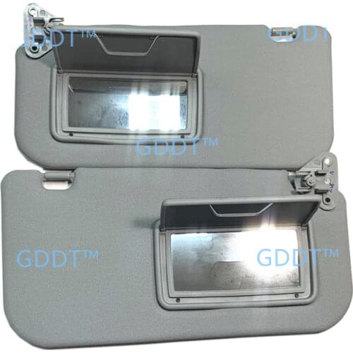 Sunroof for Lancer Ex Sun Proof with Glass for Lancer Gt 10th Sun Shield for Evo 10 X Beige and Grey Sun Visor 2007-2019