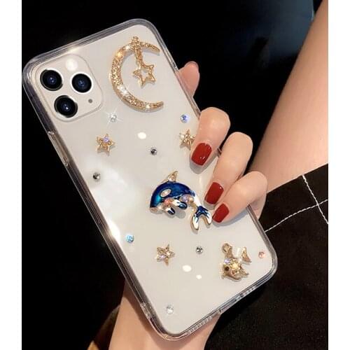 Sunjolly for Samsung Galaxy A71 Case A51 A71 A52 A72 A42 A12 A02S A41 A32 A31 A21S A21 A11 A01 Phone Case Diamond Cover coque