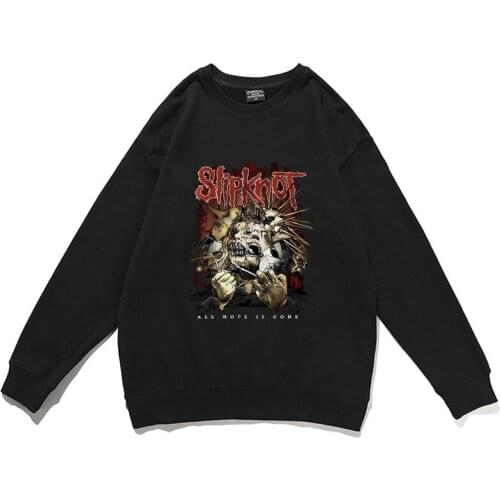 Prepare for Hell Tour Sweatshirt Heavy Metal Streetwear Men Pullover Man Rock Band Tracksuit Mens Womens Slipknots Sweatshirts