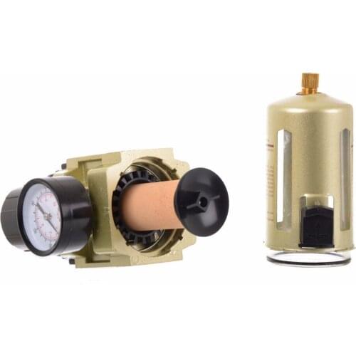 3/4 Inch Type Air Filter Regulator AW4000-06 With Cover Air Treatment Union, 3/4" Air Compressor Filter Regulato