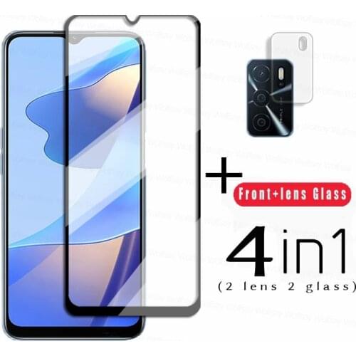 Tempered Glass For OPPO A95 5G Screen Protector Glass For OPPO A95 5G Full Glue Protective Phone Film For OPPO A95 5G Lens Film