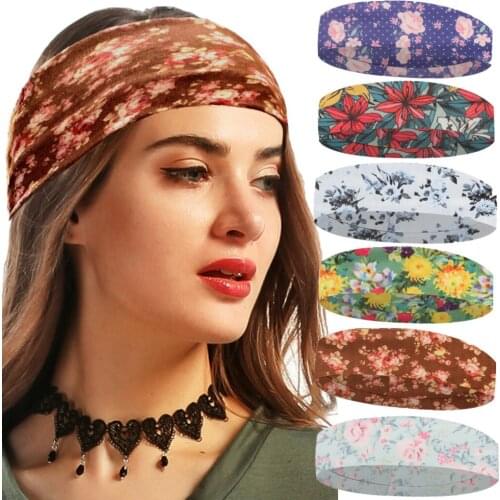 1pc New Elastic Yoga Headband Sport Sweatband Women/Men Running Hair Band Turban Outdoor Gym Sweatband Fitness Bandage