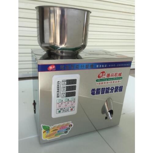 Food automatic packing machine Granular material medicinal racking machine bag installed high-quality filling machine 1-25g