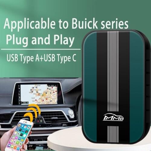 Car Wireless Video Player For Buick Regal 2018 2019 2020 Android Carplay Ai Box 4+32G iPhone Cast Mirroring Apple TV GPS Box