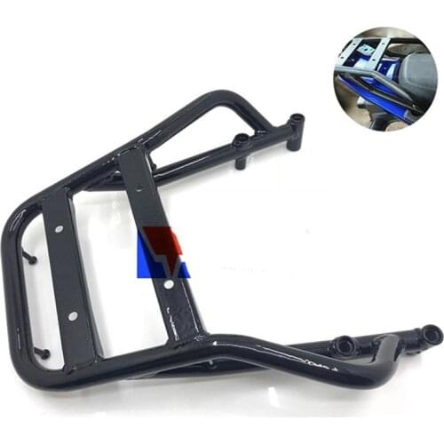 Luggage Rack Rear Tail Saddlebag Cargo Carrier For Honda CB400SF VTEC 04-18 Black