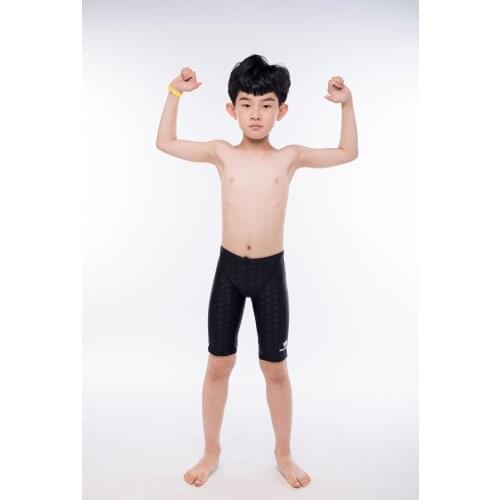 Children Quick-Dry Professional Training Swim Trunks SwimWear Boy Racing Competitive Sport Bathing Beach Swim Shorts Swim Pant