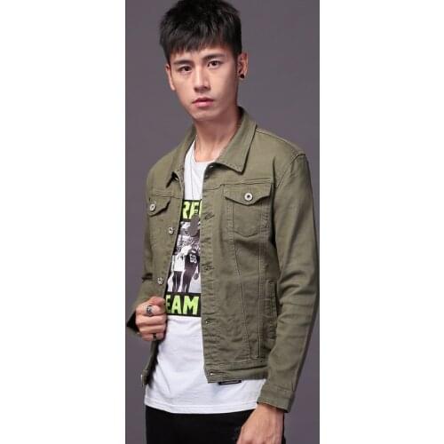 Spring Autumn Mens Denim Jacket Mens Trendy Fashion Bomber Thin Ripped Denim Jacket Male Cowboy Jeans jackets 3X