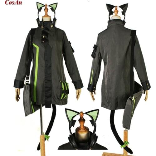 Game Girls Frontline Tmp Cosplay Costume Full Set Fashion Handsome Battle Uniform Activity Party Role Play Clothing Custom-Make