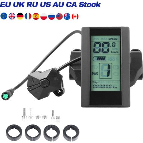 New LCD Display 800S Electric Bicycle Speed Controller Bafan BBS01 BBS02 BBSHD E-Bike Accessories E-Bike Parts Stroke Recording
