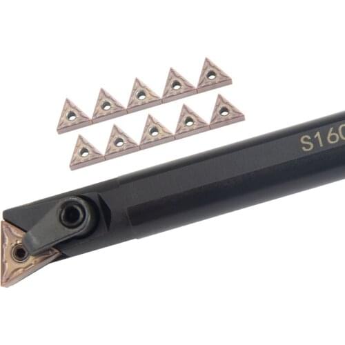 S16Q-MTQNR16 S32T-MTQNR16 Boring Machining Cutter Metal Cutting TNMG16 Carbide Inserts Internal Turning Tool Holder CNC Lathe