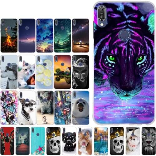 New Design Silicone Phone Case For Asus Zenfone Max Pro (M1) ZB601KL Cases Soft TPU Phone Back cover 360 Protective Shell